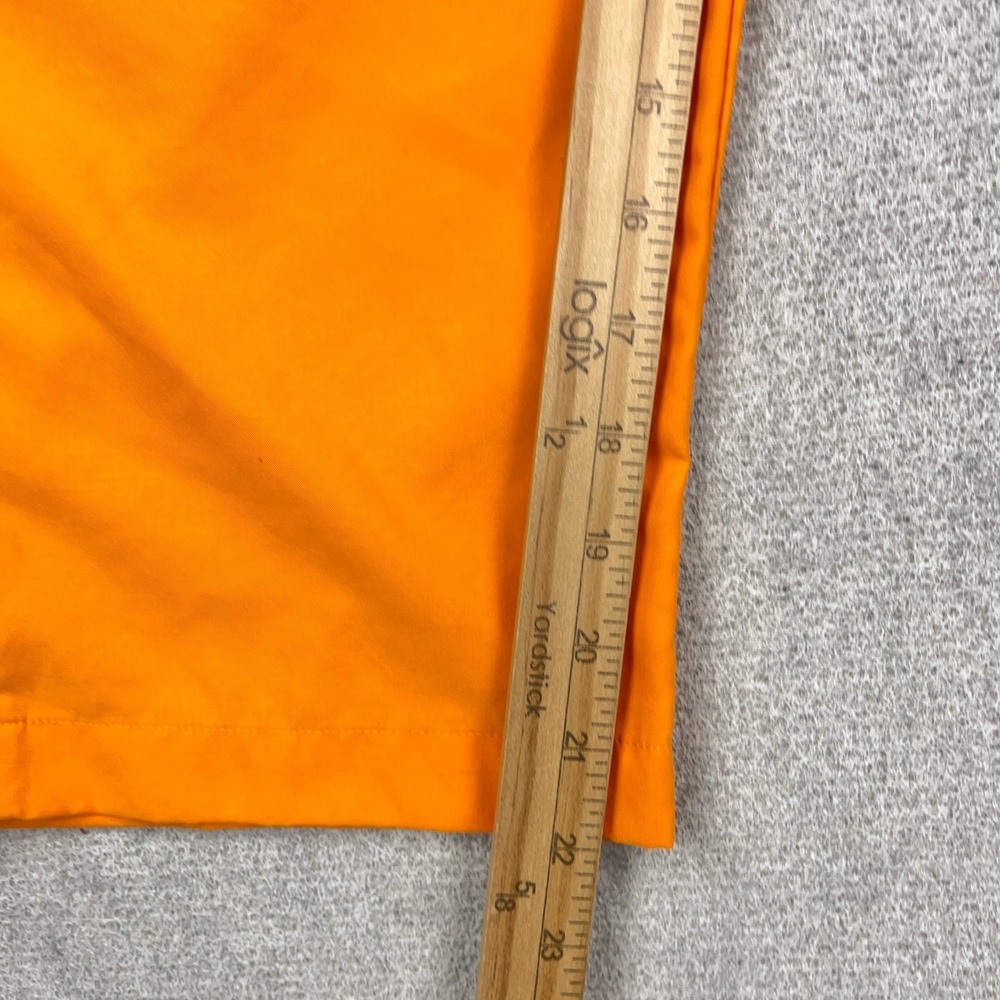 Vintage Adidas Pants Women Medium Tennessee Orange Cropped Baggy Y2K 2000s - Picture 9 of 14